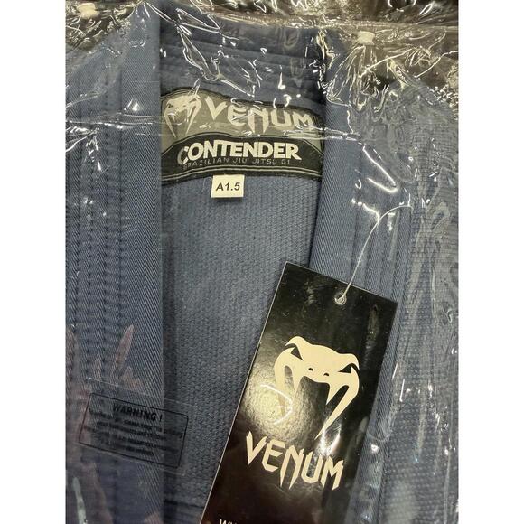 Brand New Venum Contender 2.0 Evo BJJ Gi Kimono Size A1.5 GREY - Picture 2 of 5